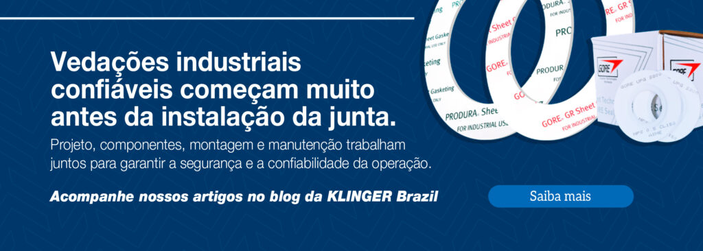 Vedações industriais confiáveis começam muito antes da instalação da junta. Projeto, componentes, montagem e manutenção trabalham juntos para garantir a segurança e a confiabilidade da operação. 